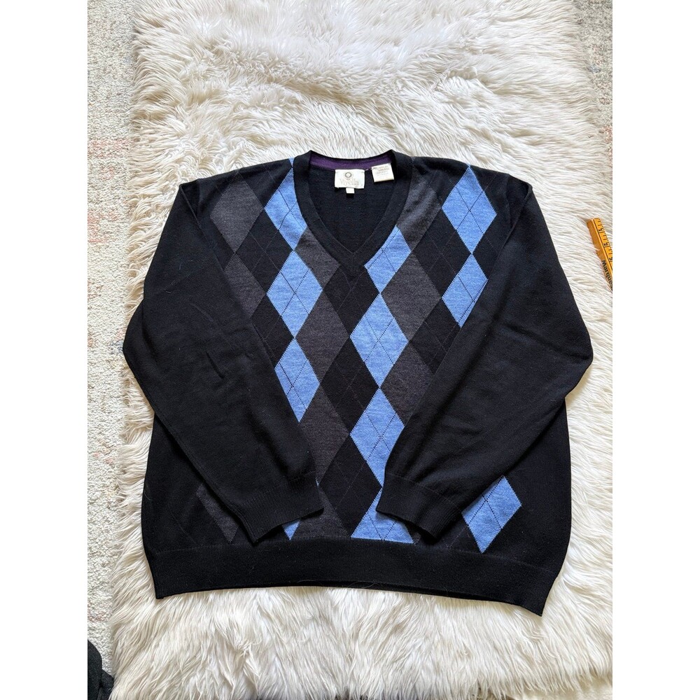 Viyella Argyle Wool sweater